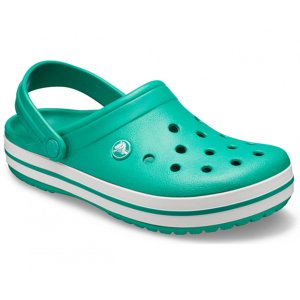 CROCS-Crocband deep green/white Zelená 37/38