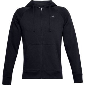 UNDER ARMOUR-UA Rival Fleece FZ Hoodie-BLK Čierna M