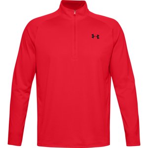 UNDER ARMOUR-UA Tech 2.0 1/2 Zip-RED 602 Červená XL