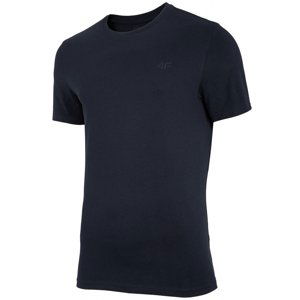 4F-MENS T-SHIRT-NOSH4-TSM003-31S-NAVY Modrá S