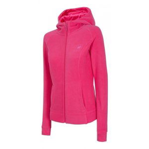 4F-WOMENS FLEECE-NOSH4-PLD002-55S-HOT PINK Ružová M