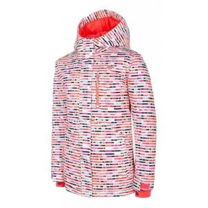 4F-GIRLS SNOWBOARD JACKET-HJZ20-JKUDNS003-90S-MULTICOLOUR Mix 158