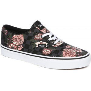 VANS-WM Doheny-(Flowers & Checks) black Šedá 36,5