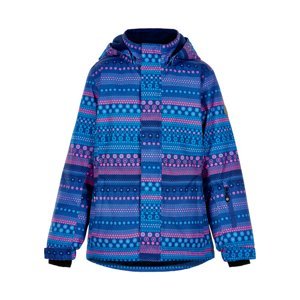 COLOR KIDS-Ski jacket AOP, AF 10.000-Galaxy blue Modrá 140