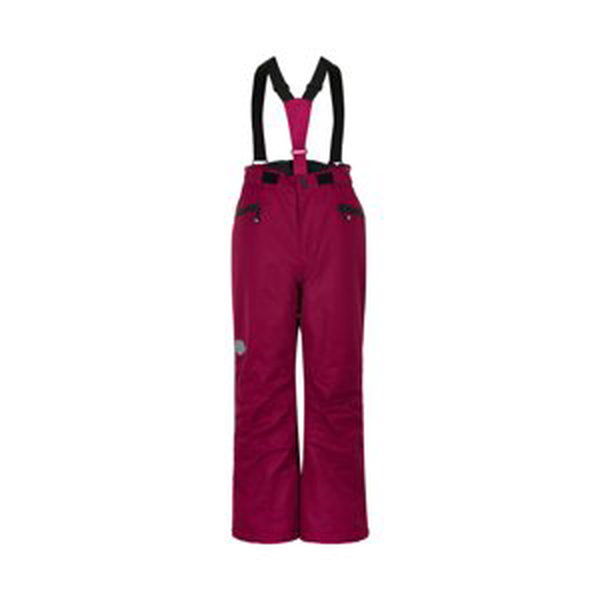 COLOR KIDS-Ski pants w/Pockets, AF 10.000-Beet Red Ružová 152