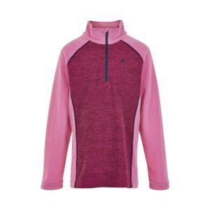 COLOR KIDS-Fleece pulli, Melange-Fuchsia Pink Ružová 152