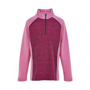 COLOR KIDS-Fleece pulli, Melange-Fuchsia Pink Ružová 110