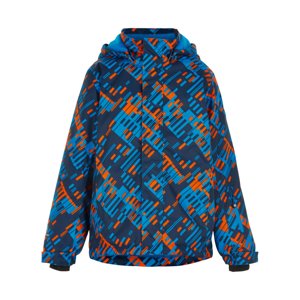 COLOR KIDS-Ski jacket AOP, AF 10.000-Hawaiian Surf Modrá 152