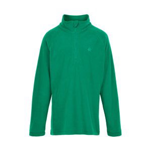 COLOR KIDS-Fleece pulli, Solid-Golf Green Zelená 122