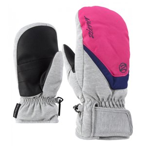 ZIENER-LORIAN MITTEN glove junior Grey Šedá 4 2021