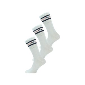 FILA-F9092 SOCKS 3-PACK-300 WHITE Biela 39/42