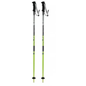 BLIZZARD-Allmountain ski poles, neon yellow Žltá 130 cm 23/24