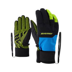 ZIENER-GARIM AS(R) glove ski alpine Blue Modrá 9,5