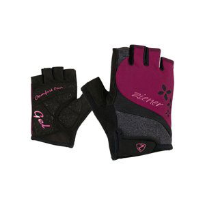 ZIENER-CREOLAH lady bike glove Červená 7