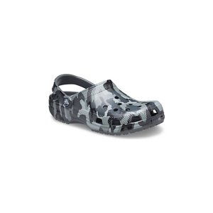 CROCS-Classic Printed Camo Clog slate grey/multi croslite Šedá 46/47