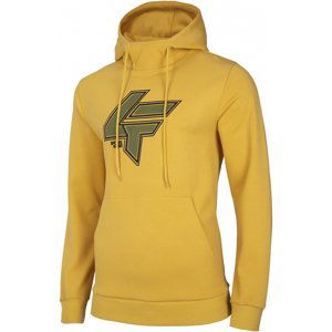 4F-MENS SWEATSHIRT-H4L21-BLM010-73S-LIGHT LEMON Žltá S