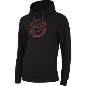 4F-MENS SWEATSHIRT-H4L21-BLM015-20S-DEEP BLACK Čierna L