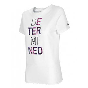 4F-WOMENS T-SHIRT-H4L21-TSD018-10S-WHITE Biela S