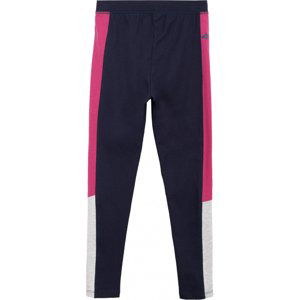 4F-GIRLS-leggings-HJL21-JLEG002-31S-Blue Modrá 152