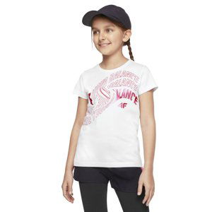 4F-GIRLS-t-shirt-HJL21-JTSD001-10S-White Biela 158