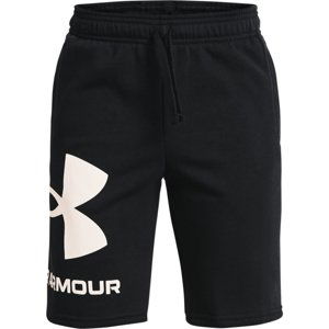 UNDER ARMOUR-UA RIVAL FLEECE LOGO SHORTS-BLK Čierna 137/149