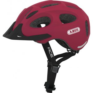 ABUS-Youn-I ACE cherry red Červená 56/61 cm 2021