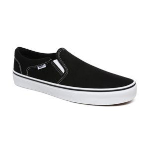 VANS-MN Asher Canvas black/white Čierna 44