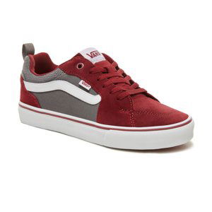 VANS-MN Filmore Suede maroon/gray Červená 43