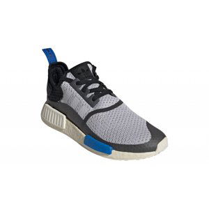 ADIDAS ORIGINALS-NMD_R1 dash grey/core black/glow blue Šedá 42 2/3