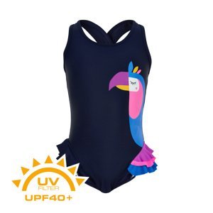 COLOR KIDS-Swimsuit w. animal UPF 40+ Dress Blues Modrá 104