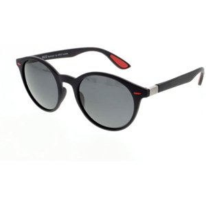 H.I.S. POLARIZED-HPS08116-3, black, smoke POL, 51-21-148 Čierna 51-21-148