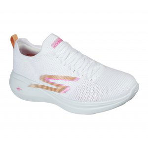 SKECHERS-Go Run Fast Brisk Day white/pink Biela 40