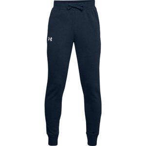 UNDER ARMOUR-UA RIVAL COTTON PANTS-NVY Modrá 137/149