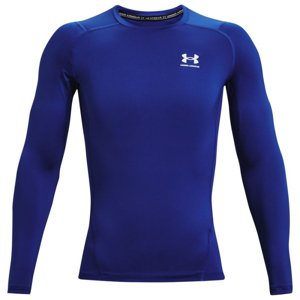 UNDER ARMOUR-UA HG Armour Comp LS-BLU Modrá XXL