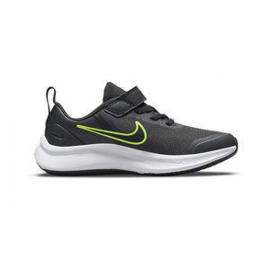 NIKE-Star Runner 3 anthracite/green/black 2777 Čierna 33