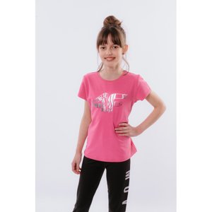 4F-GIRLS T-SHIRT JTSD009B-54S-PINK Ružová 140