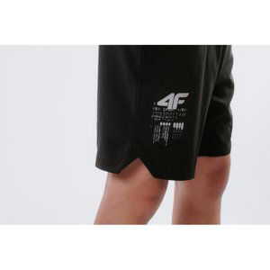 4F-BOYS TRAINING SHORTS JSKMTR001-20S-DEEP BLACK Čierna 140