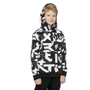 4F-BOYS SWEATSHIRT JBLM007-20S-DEEP BLACK Čierna 140