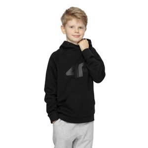 4F-BOYS SWEATSHIRT JBLM001A-20S-DEEP BLACK Čierna 140