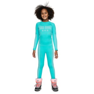 4F-GIRLS THERMOWEAR HJZ21-JBIDB001-35S-TURQUOISE Modrá 152/158