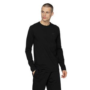 4F-MENS LONGSLEEVES NOSH4-TSML350-20S-DEEP BLACK Čierna XXL