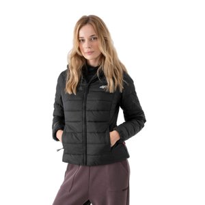 4F-WOMENS JACKETS PRIMALOFT H4Z21-KUDP009-20S-DEEP BLACK Čierna M