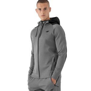 4F-MENS FUNCTIONAL SWEATSHIRT H4Z21-BLMF010-27M-Grey Šedá XL