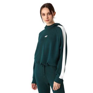 4F-WOMENS SWEATSHIRTS H4Z21-BLD018-40S-Green Zelená L