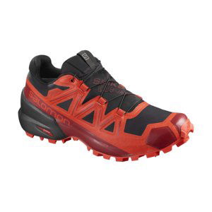 SALOMON-Spikecross 5 GTX black/racing red/red dahlia Červená 45 1/3