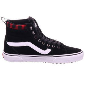 VANS-MN Filmore HI Vansguard (Suede) black/red plaid Čierna 43