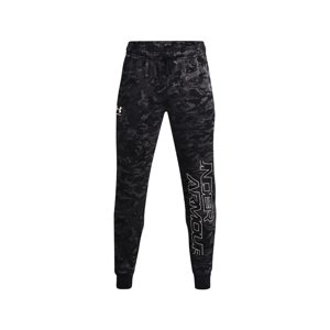 UNDER ARMOUR-UA RIVAL FLC CAMO SCRIPT JGR-BLK Čierna S