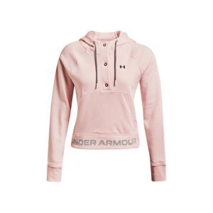 UNDER ARMOUR-Rival Fleece Mesh Hoodie-PNK Ružová XS