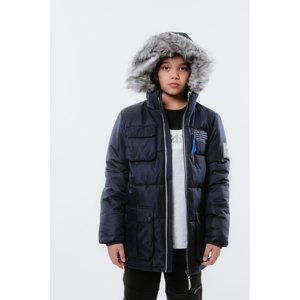 4F-BOYS JACKET JKUM001A-31S-NAVY Modrá 140