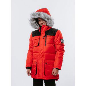 4F-BOYS JACKET JKUM001-62S-RED Červená 146